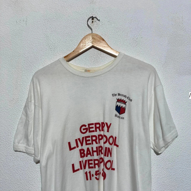 True Vintage 1989 The British Club Bahrain T Shirt - Large