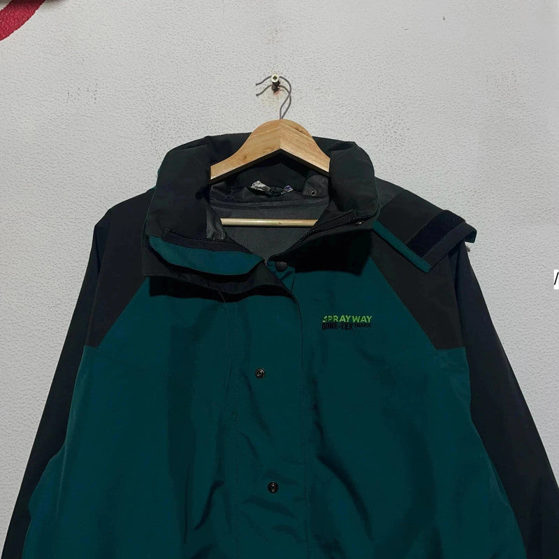Vintage 90s Green Sprayway Gore-tex Jacket - Medium