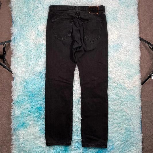 Vintage Black Levi’s 501 Jeans Straight Leg - 34W 34L
