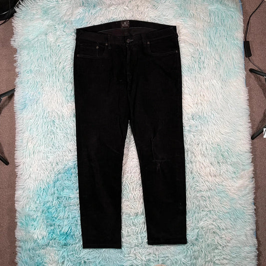 Black Paul Smith Corduroy Trousers - 33W