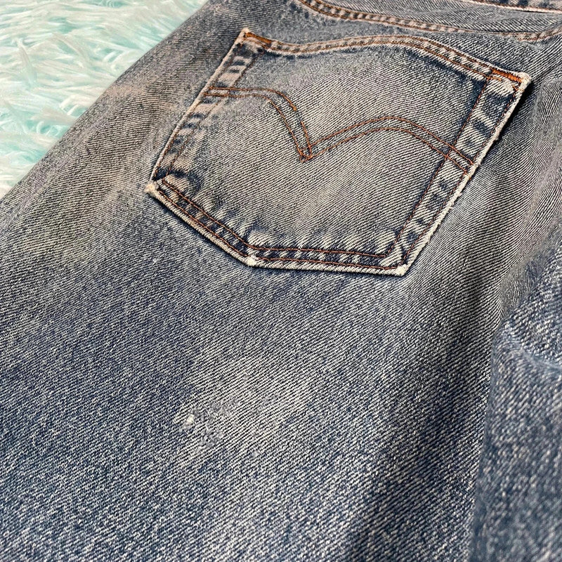 Vintage 90s Levi’s 501 Jeans Straight Leg - 34W 34L