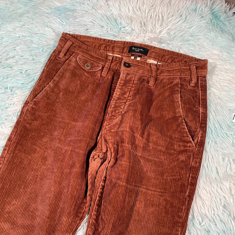 Brown Paul Smith Corduroy Trousers - 30W 34W