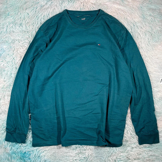 Blue Tommy Hilfiger Plain Sweatshirt - XXL