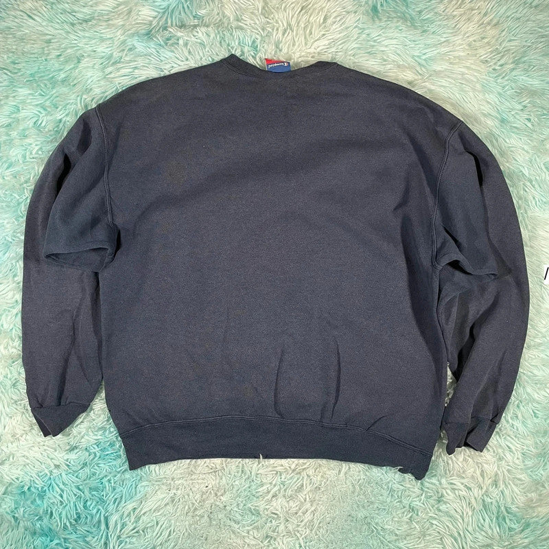 Vintage 90s Navy Champion Sweatshirt - Large