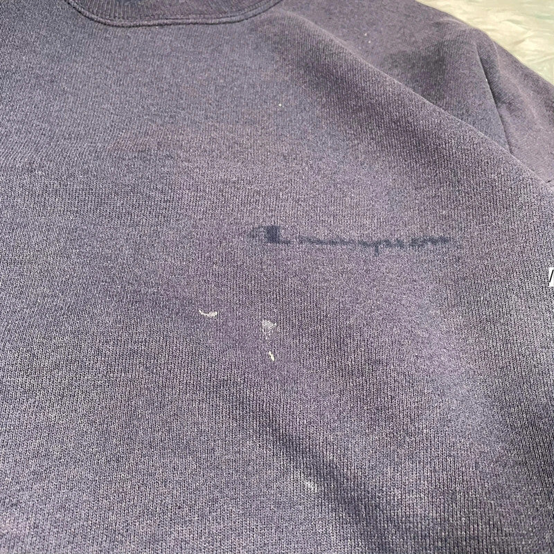 Vintage 90s Navy Champion Sweatshirt - Large