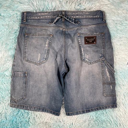 Vintage 00s Blue Dolce & Gabbana Denim Jean Shorts Jorts - W36