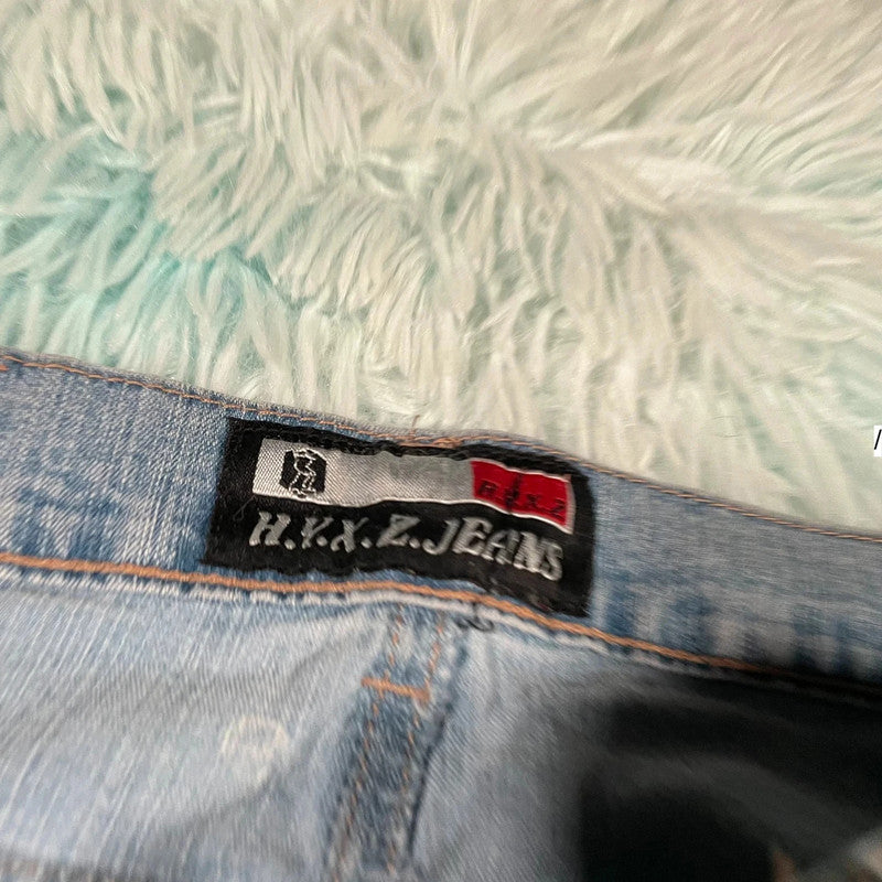 Vintage 90s HYXZ Bootcut Jeans Embroidered- Size 12