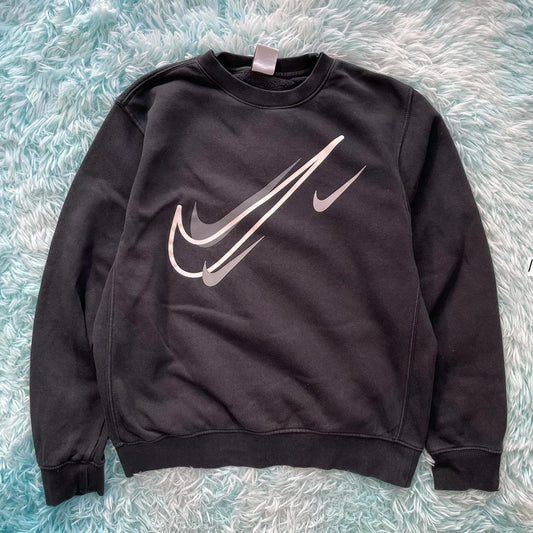 Black Nike Sweatshirt Logo - Small