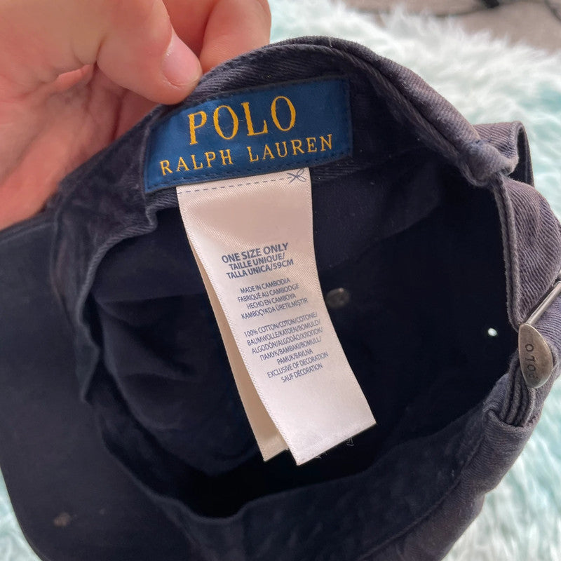 Navy Polo Ralph Lauren Cap