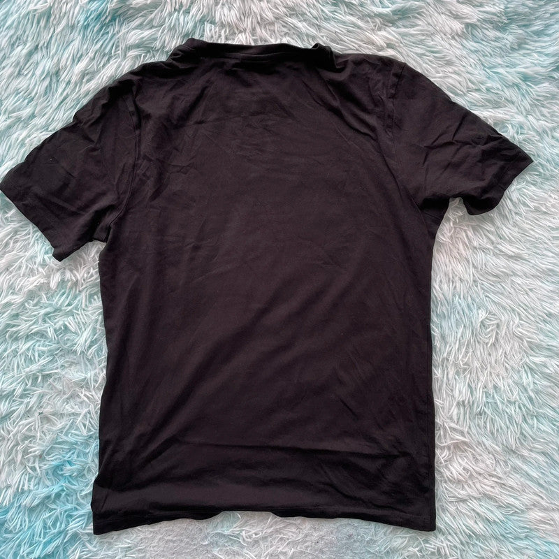 Black Hugo Boss Graphic T Shirt - Medium