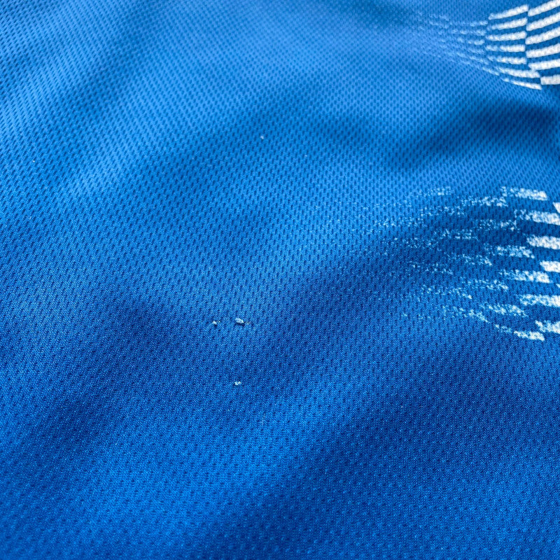 Vintage 90s Blue Fila Football Template Shirt - Medium