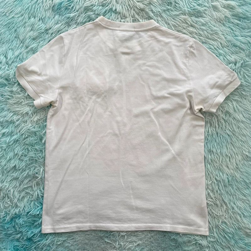 White Fred Perry T Shirt - Large