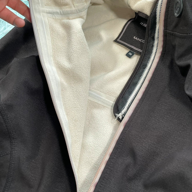 Brown Ilse Jacobsen Raincoat - Size 8
