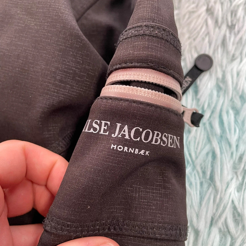 Brown Ilse Jacobsen Raincoat - Size 8