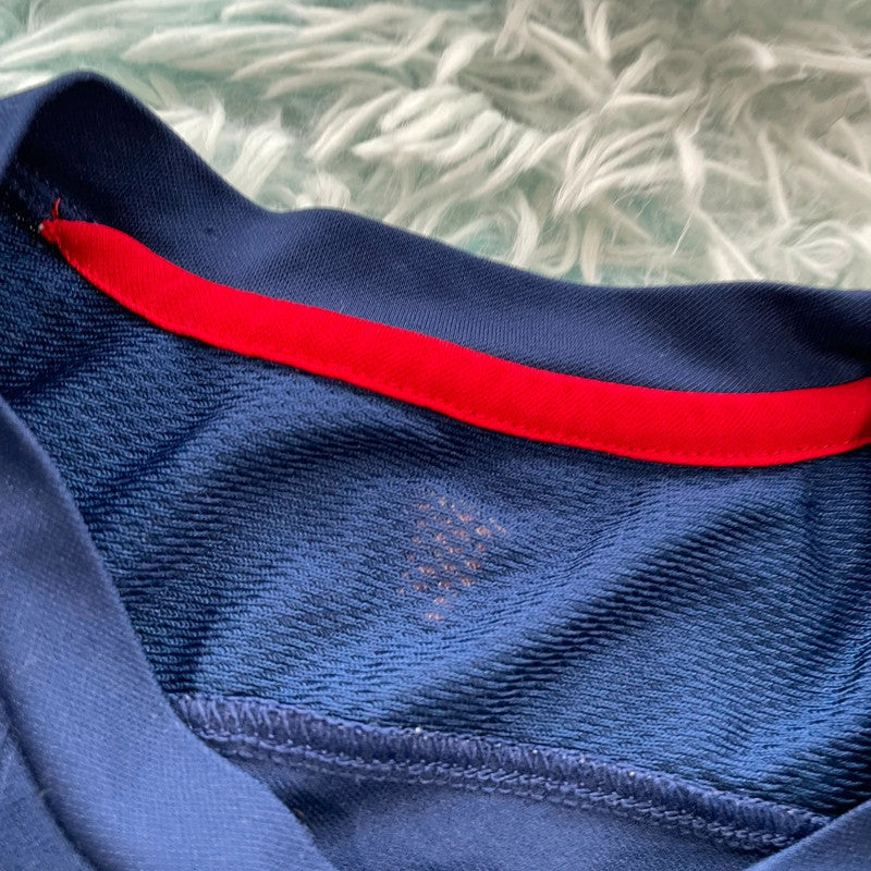 Navy Manchester United Training Shirt Adidas - Medium