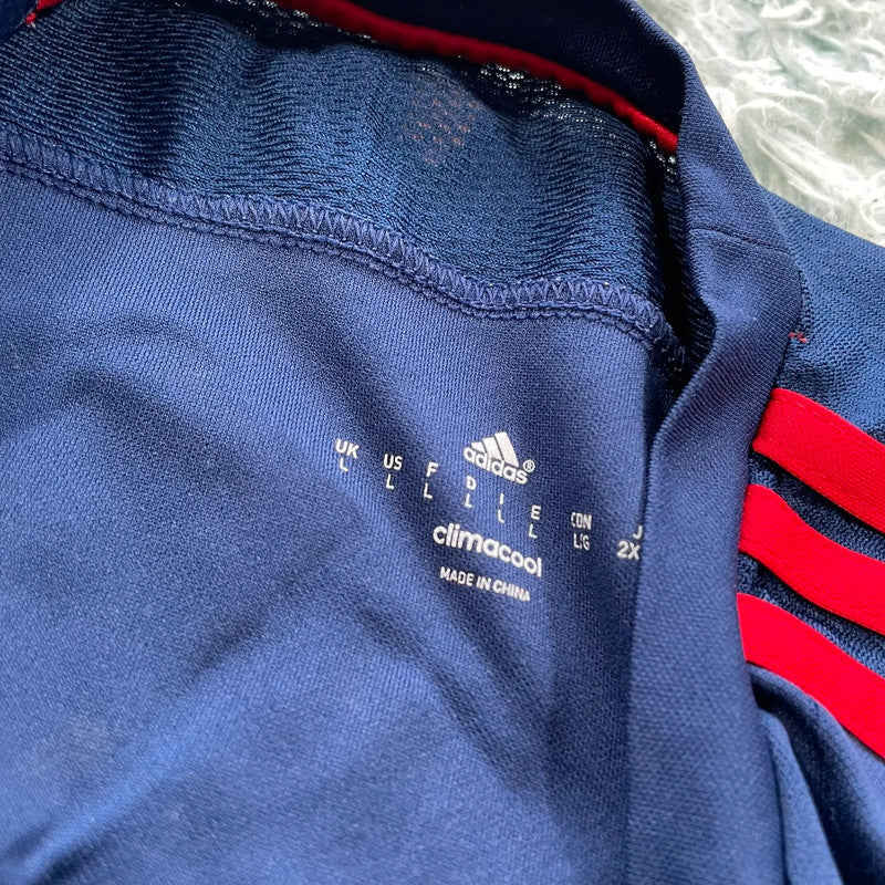 Navy Manchester United Training Shirt Adidas - Medium