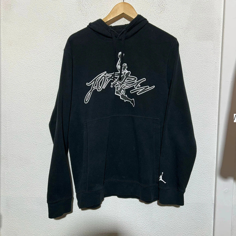 Black Jordan Hoodie Graphic - Medium