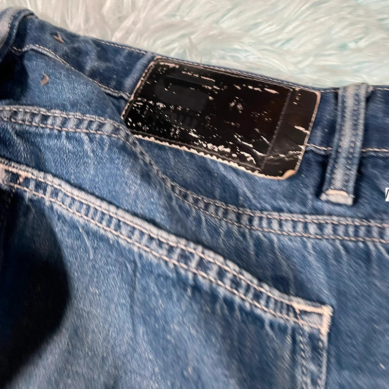 Blue G-Star Straight Jeans - 34W 34L