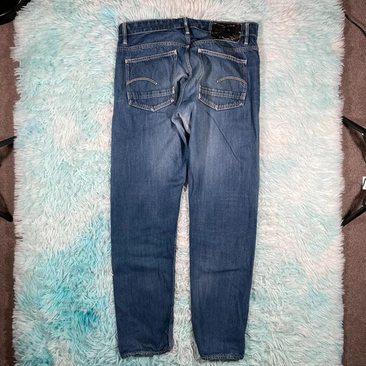 Blue G-Star Straight Jeans - 34W 34L