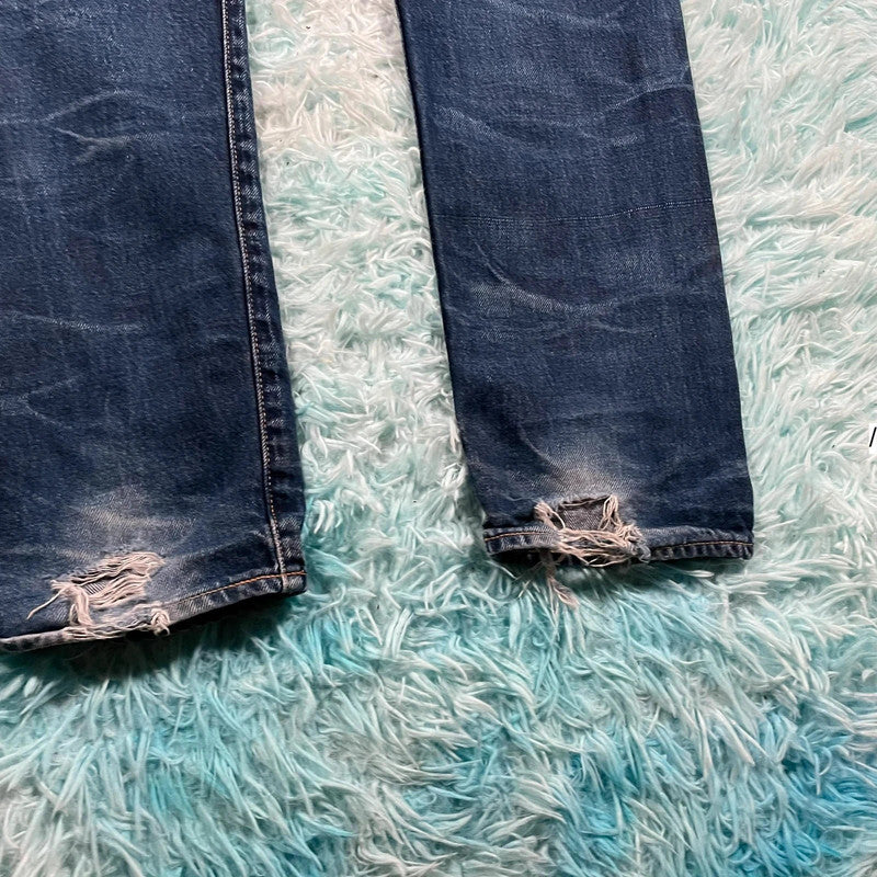 Blue Kuro Denim Jeans Japanese - 34W 32L
