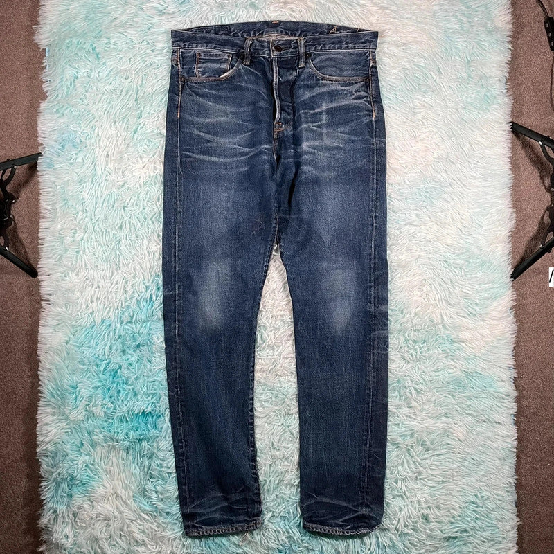 Blue Kuro Denim Jeans Japanese - 34W 32L