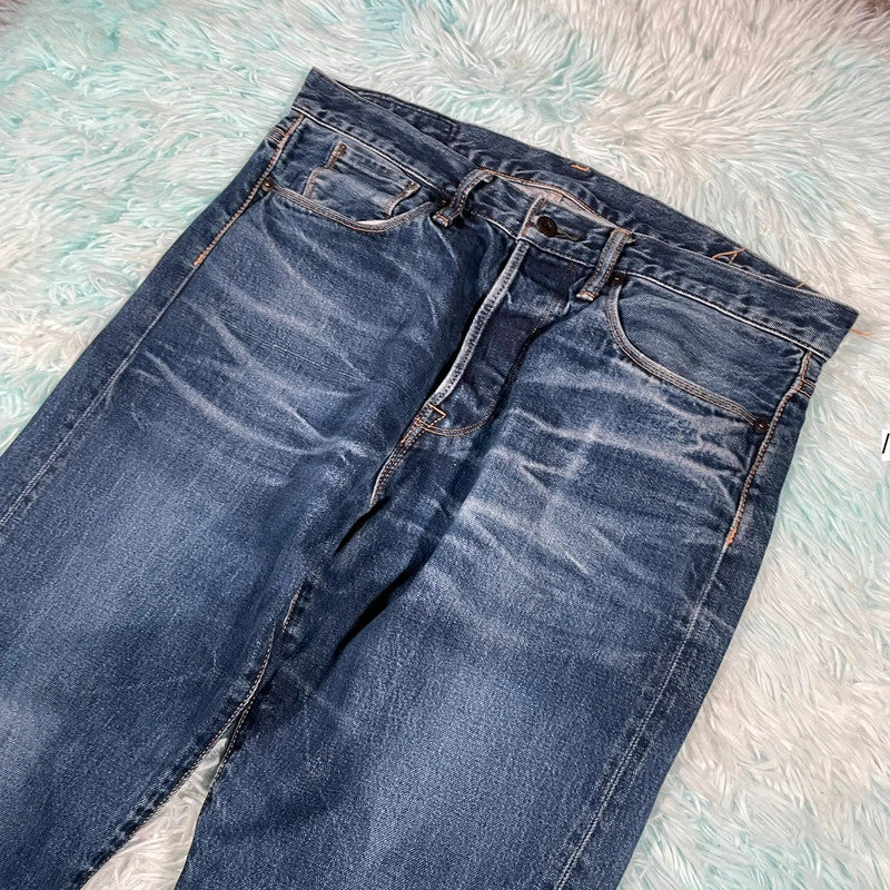 Blue Kuro Denim Jeans Japanese - 34W 32L
