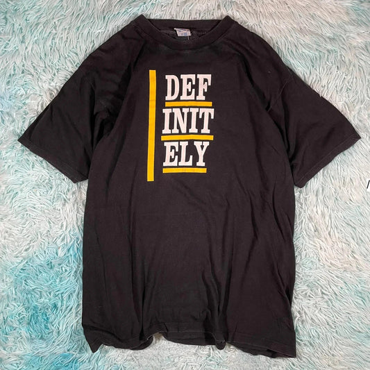 Vintage 90s Black Blackthorn Cider Graphic T Shirt - XL