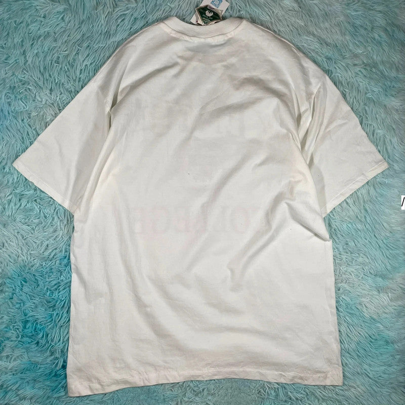 Vintage 90s White Kenyon College Graphic T Shirt - XXL