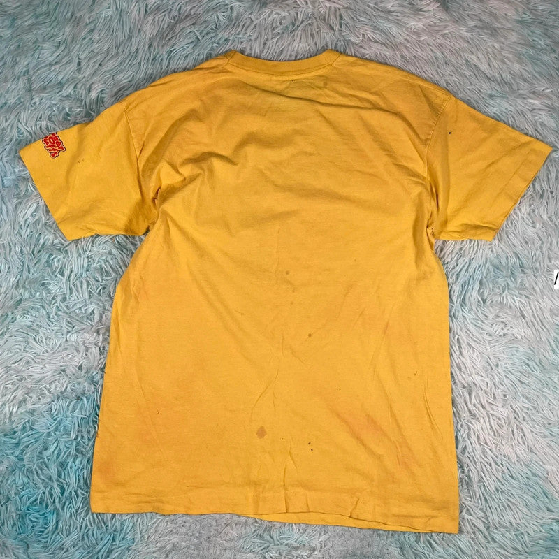 Vintage 90s Yellow Sugar Puff Promo T Shirt - Large