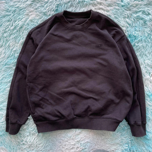 Black Hama Heavyweight Sweatshirt - Medium