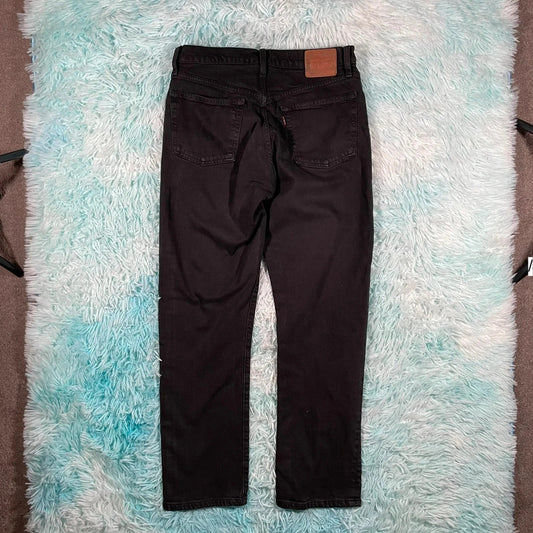 Black Levi’s 501 Jeans Premium Straight Leg - 28W 28L