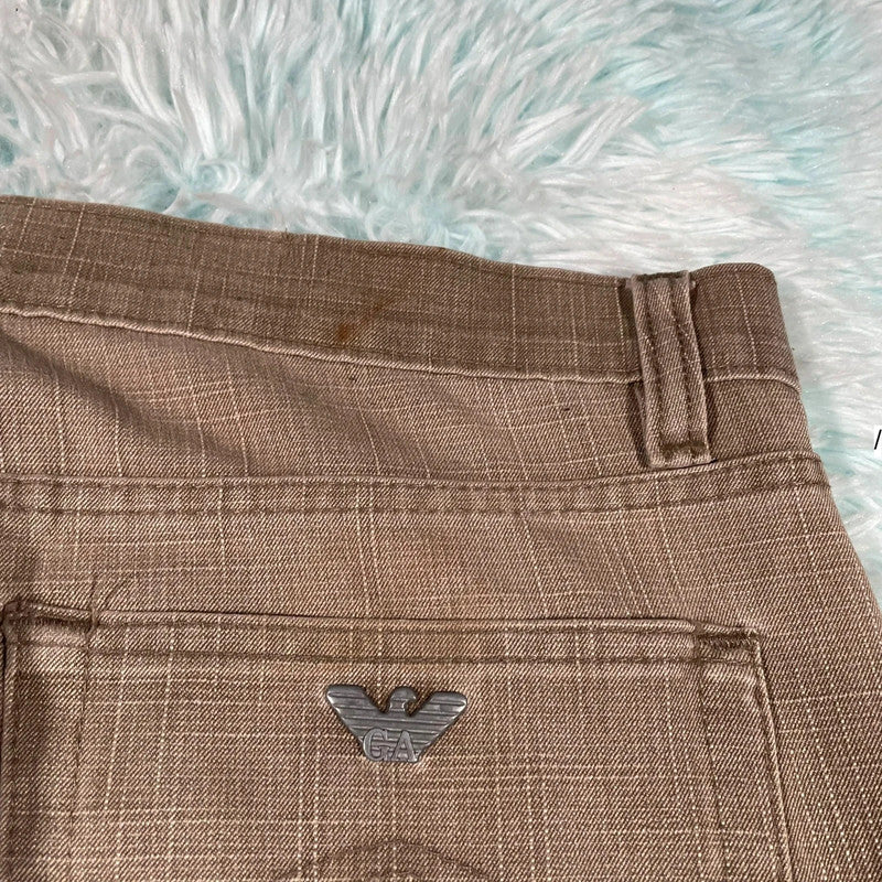 Light Brown Armani Jeans Trousers - 38W