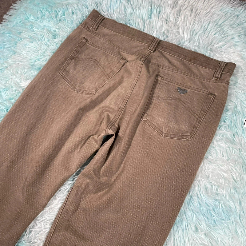Light Brown Armani Jeans Trousers - 38W
