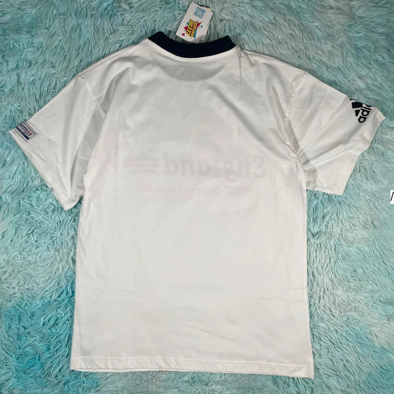 Vintage France 98 England Graphic T Shirt Adidas - Medium