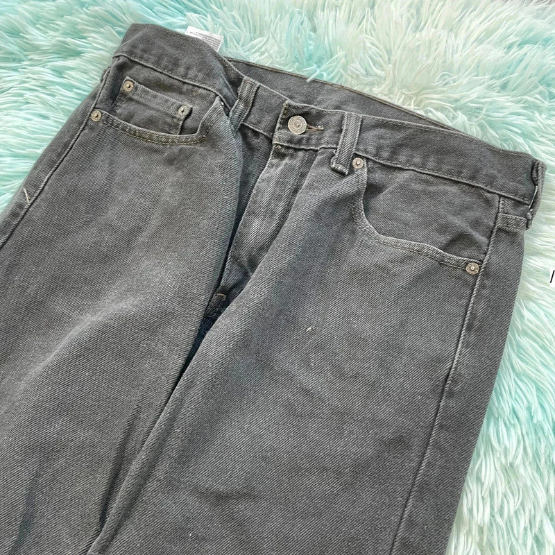 Vintage Black Levi’s 505 Jeans Straight Leg - 32W 30L
