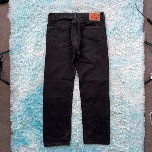 Vintage Black Levi’s 505 Jeans Straight Leg - 32W 30L