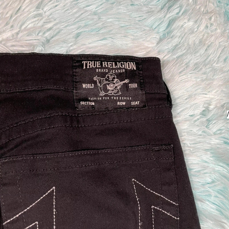 Black True Religion Trousers Geno - 34W 34L