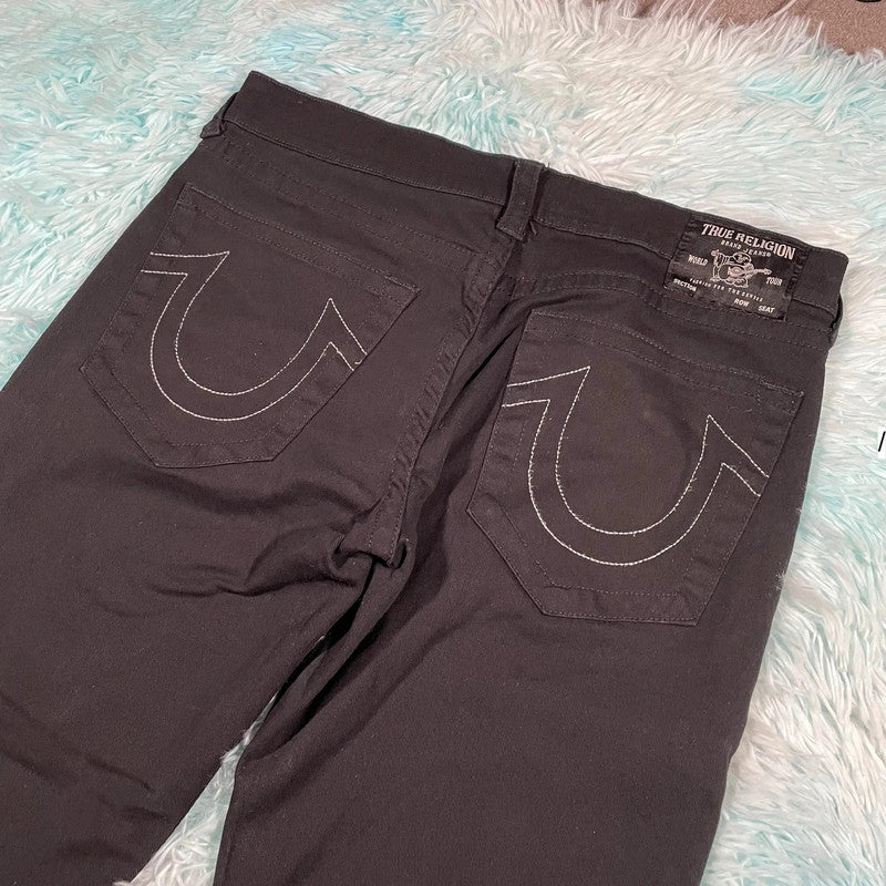 Black True Religion Trousers Geno - 34W 34L