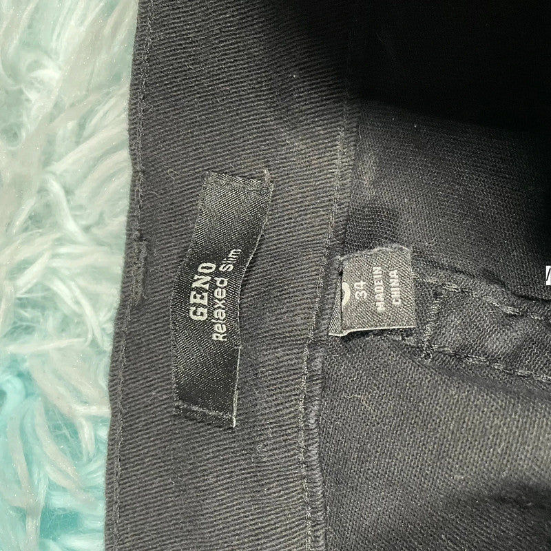 Black True Religion Trousers Geno - 34W 34L