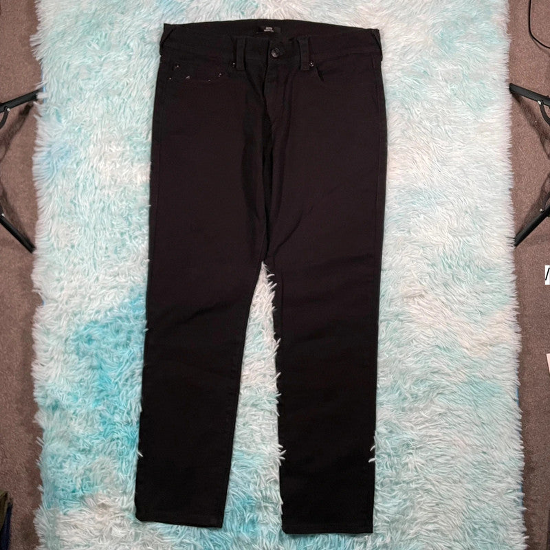 Black True Religion Trousers Geno - 34W 34L