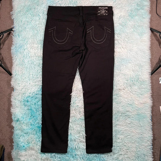 Black True Religion Trousers Geno - 34W 34L