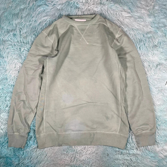 Mint Green Albam Sweatshirt Plain - Small