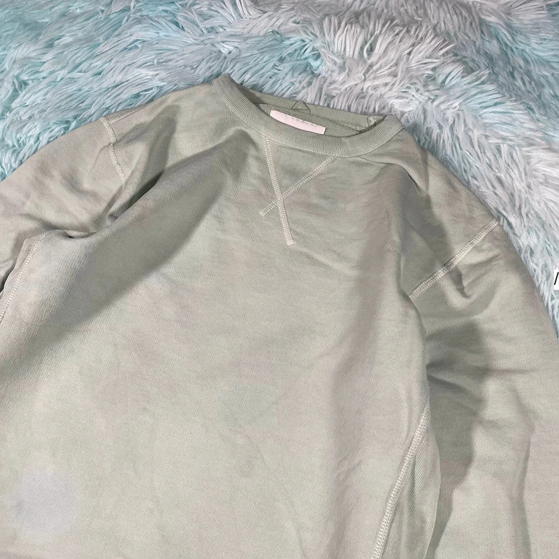 Mint Green Albam Sweatshirt Plain - Small