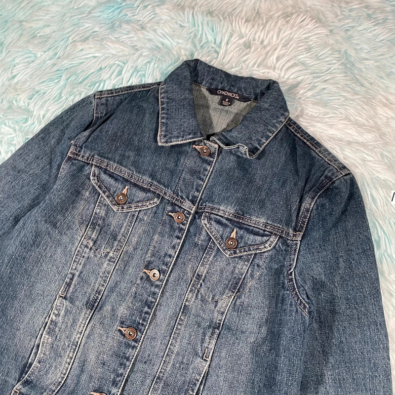 Vintage 00s Chadwick’s Denim Jacket - Size 6