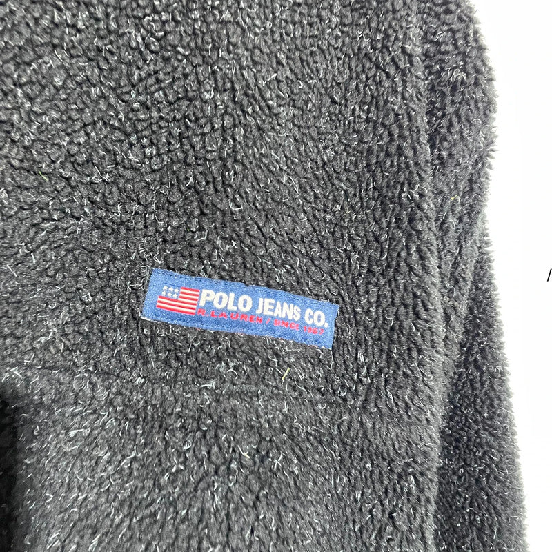 Black Polo Jeans Ralph Lauren Fleece Jumper - XL