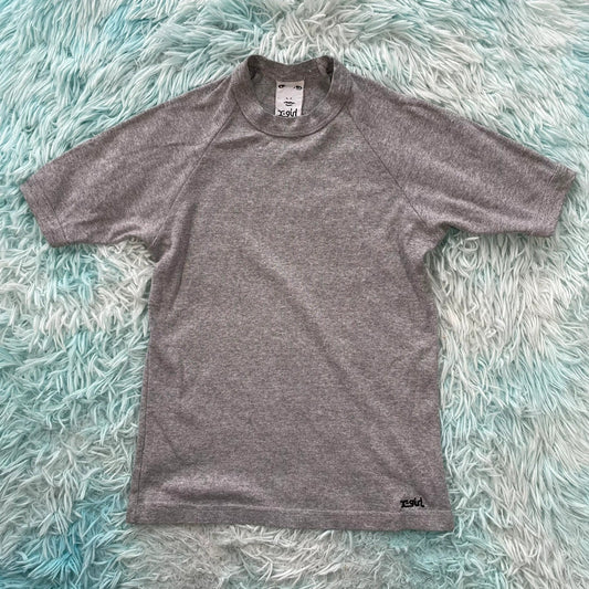 Vintage 90s X-Girl Fitted T Shirt Grey - Medium