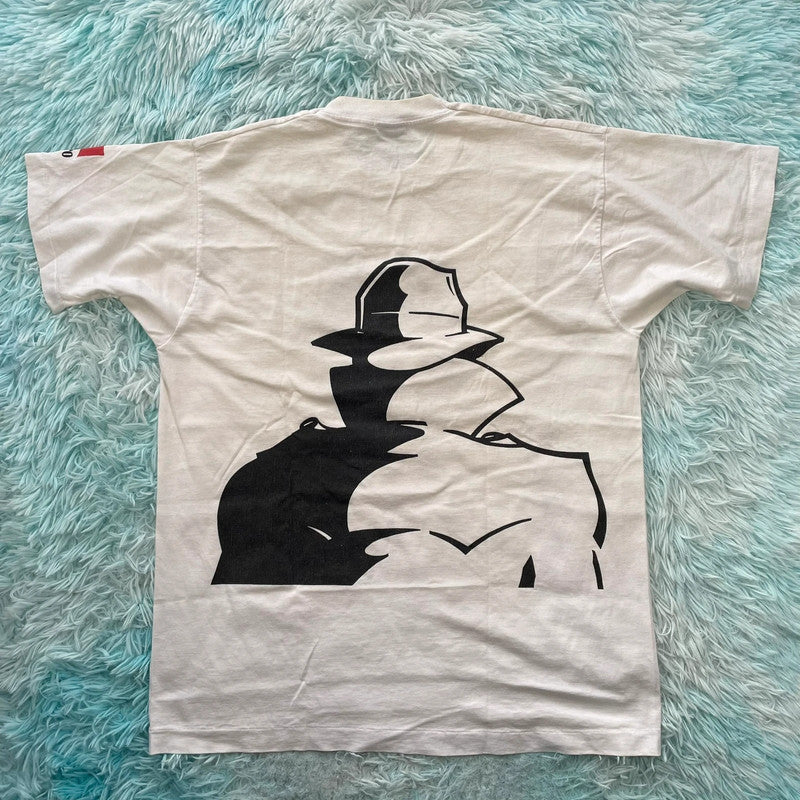 Vintage 90s White Marlboro Cigarettes Graphic T Shirt - XL
