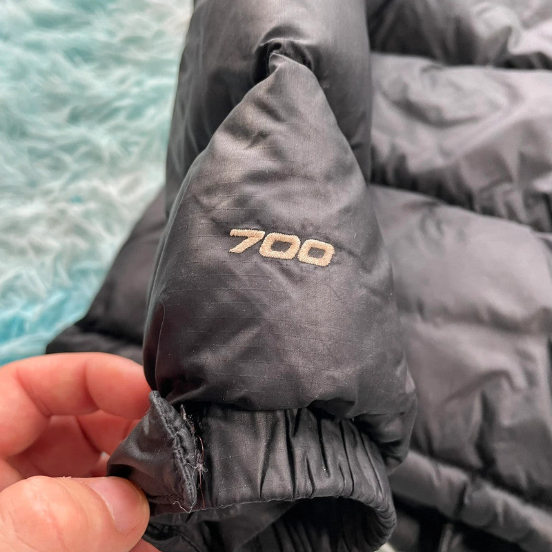 Black The North Face Puffer Jacket 700 Down Nupste - XS