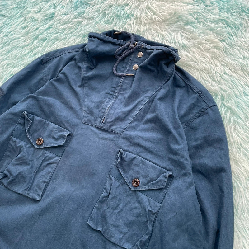 Navy Pretty Green Smock Jacket - XL