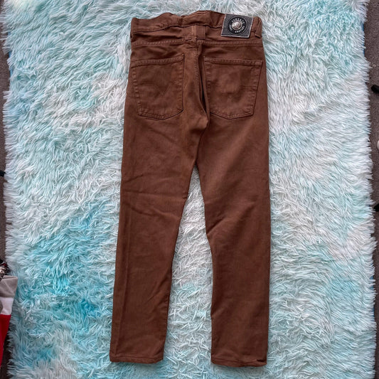Vintage 90s Brown Versace Jeans - 28W
